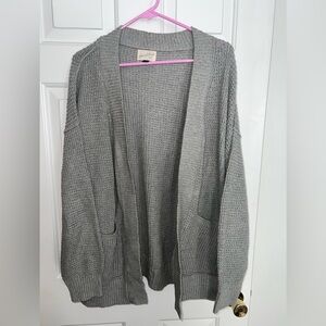 Universal Thread Light Gray Cardigan